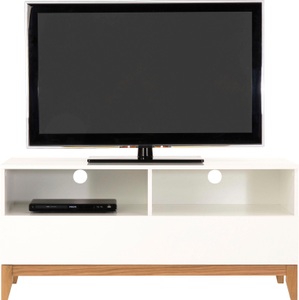 Woodman, Woodman - TV-Möbel Blanco - 120 x 48 x 55 cm, Woodman TV-Board »Elinee«, Breite 120 cm, im angesagten skandinavischen Look