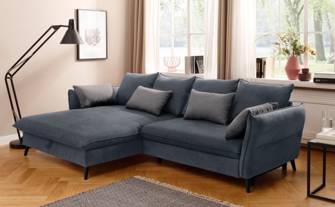 Home affaire Ecksofa »Tirano«, wahlweise mit Bettfunktion und Bettkasten