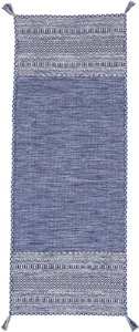 carpetfine Läufer »Kelim Azizi«, rechteckig, Baumwolle, Wendeteppich mit Fransen, Wohnzimmer