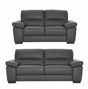 CALIA ITALIA, CALIA ITALIA Polstergarnitur »Gaia«, (Set, 2 tlg.), Ledersofa Garnitur bestehend aus 2-Sitzer und 3-Sitzer, CALIA ITALIA Polstergarnitur »Gaia, hochwertige Garnitur aus 2-Sitzer und 3-Sitzer, edles Design« Set, 2 Stk. tlg. Ledergarnitur, in zwei hochwertigen Lederqualitäten