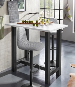 undefined, Bartisch, Mäusbacher Bartisch, Gestell in U-Form (Breite 120, 140 oder 160 cm)