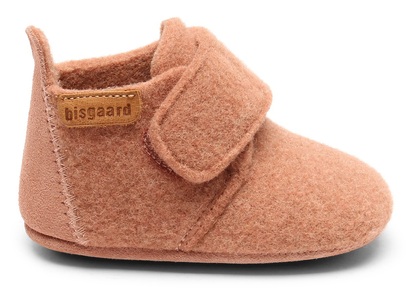 bisgaard, Bisgaard Hausschuh »Bisgaard Baby Wool«, mit Klettverschluss, 