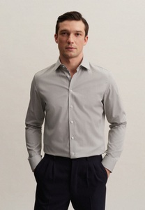 Seidensticker, Business Hemd X-slim Fit Langarm Uni Herren Grün 36, 