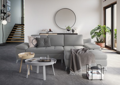 sit&more Ecksofa, mit Recamiere, wahlweise mit Bettfunktion und Bettkasten