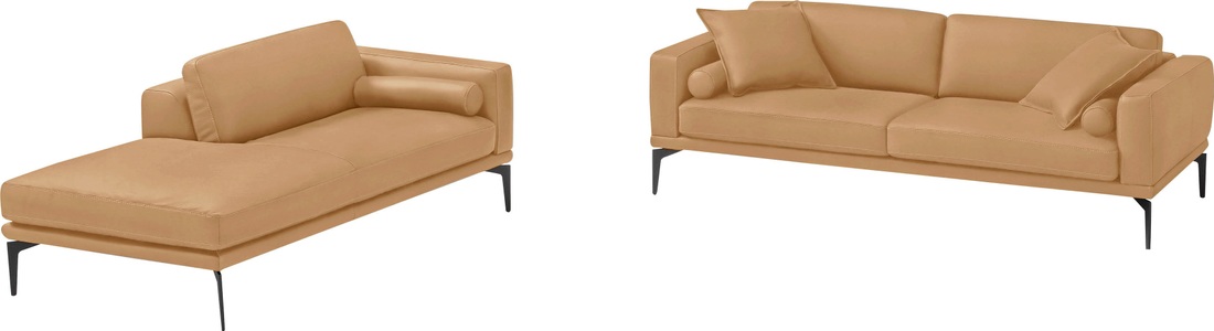Egoitaliano, Egoitaliano Polstergarnitur »Masu«, Höhe der Rückenkissen und Sitztiefe verstellbar, 3 Rollkissen, Egoitaliano Polstergarnitur »Masu, Design trifft sensationellen Sitzkomfort«, Höhe der Rückenkissen und Sitztiefe verstellbar, 3 Rollkissen