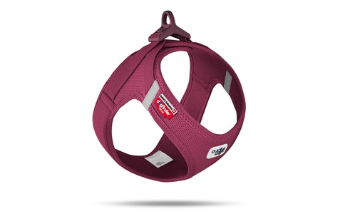 curli, Curli Hunde-Geschirr »Schnalle Air-Mesh«, Polyester, curli Geschirr Vest Air-Mesh M, Ruby