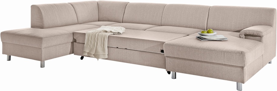 INOSIGN, INOSIGN Wohnlandschaft, wahlweise mit Bettfunktion, 