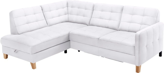 exxpo - sofa fashion, exxpo - sofa fashion Ecksofa »Elio«, wahlweise mit Bettfunktion und Bettkasten, in vielen Bezugsqualitäten, exxpo - sofa fashion Ecksofa »Elio, kompakt & bequem, zeitloses Design, Breite 228cm, L-Form« wahlweise mit Bettfunktion und Bettkasten