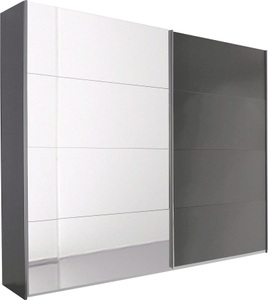 rauch ORANGE, rauch ORANGE Schwebetürenschrank »Quadra«, mit Spiegelelementen, rauch Schwebetürenschrank »Quadra«, mit Spiegelelementen