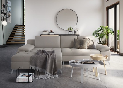 sit&more Ecksofa, mit Mega-Recamiere, wahlweise mit Bettfunktion und Bettkasten