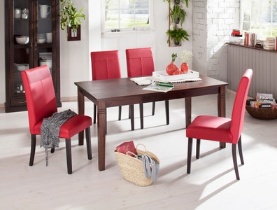 HOME AFFAIRE, Home affaire Esstisch, wahlweise mit Schublade, Home affaire Esstisch, wahlweise mit Schublade, aus massiver Kiefer, FSC®-zertifiziert
