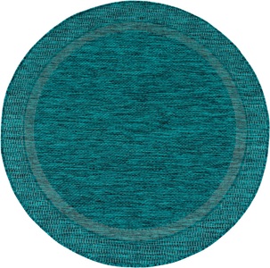 PACO HOME, Paco Home Teppich »Roma 272«, rund, Flachgewebe, meliert, mit dezenter Bordüre, In- und Outdoor geeignet, Paco Home Teppich »Roma 272«, rund, 4 mm Höhe, Flachgewebe, meliert, mit dezenter Bordüre, In- und Outdoor geeignet