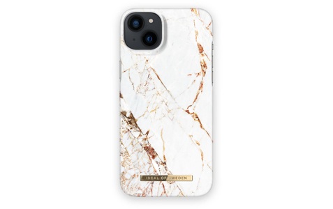 iDeal of Sweden, iDeal of Sweden - iPhone 14 Plus Hardcase Hülle (IDFCA16-I2267-46) - Carrara Gold, Ideal of Sweden Back Cover Carrara Gold iPhone 14 Plus