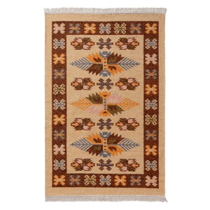Sehrazat, Sehrazat Teppich »Tulum 9910«, rechteckig, 5 mm Höhe, Wendeteppich, waschbar, Wohnzimmer, Sehrazat Teppich »Tulum 9910«, rechteckig, 5 mm Höhe, Wendeteppich, waschbar, Wohnzimmer