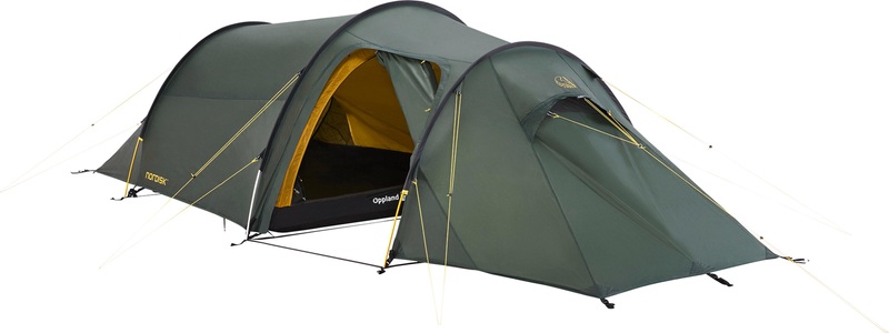 Nordisk, Nordisk Oppland 2 SI Tent forest green 2019 2-Personen Zelte, Nordisk Tunnelzelt »Oppland 2 SI«, 2 Personen