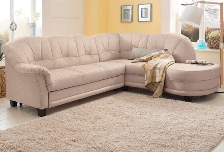 HOME AFFAIRE, Home affaire Ecksofa »Camelita«, wahlweise mit Bettfunktion, 