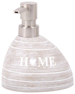 Sanilo, Sanilo Badaccessoires-Sets »Home«, (Kombi-Set, 2 tlg.), bestehend aus Seifenspender und WC-Bürste, geriffelt, Sanilo Badaccessoire-Set »Home«, (Kombi-Set, 2 tlg.), bestehend aus Seifenspender und WC-Bürste, geriffelt