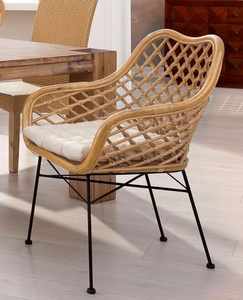 HOME AFFAIRE, Home affaire Rattanstuhl, 1 St., ohne Sitzkissen, Home affaire Rattanstuhl, 1 St., ohne Sitzkissen