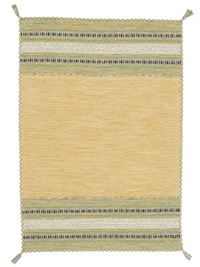Teppich, »Kelim Azizi«, carpetfine, rechteckig, Höhe 5 mm, handgewebt