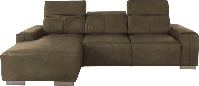 Cotta, COTTA Sofa, mit Kopfteilverstellung, 