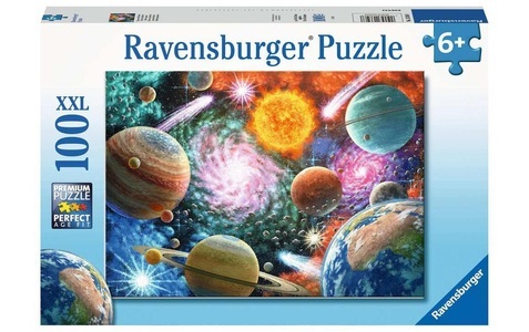 Ravensburger, Kinderpuzzle Sterne und Planeten, Puzzle STERNE UND PLANETEN 100-teilig