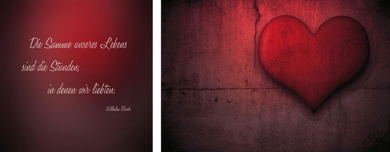 undefined, Leinwandbild »Sünden« (Set), queence Leinwandbild »Sünden«, Herz-Herzbilder-Kunst-Modern-Spa-Spa Bilder-Sprüche-Sprüche & Texte-Schriftzug-Schriftzüge, (Set), Premium-Leinwandstoff, Handarbeit aus Deutschland, Zitat, 2er Set
