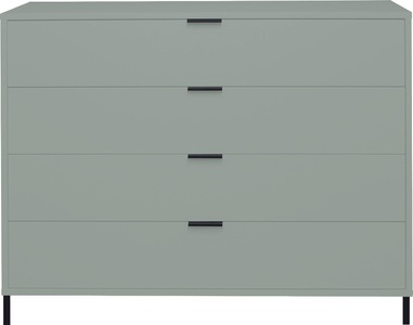 MÄUSBACHER, Mäusbacher Kommode »Bonnie«, Breite 119 cm mit Quadratgestell, Mäusbacher Kommode »Bonnie TOPSELLER!«, (OTTOs Choice), Kommode mit Quadratgestell