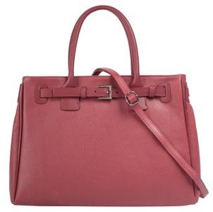 CLUTY, Cluty Henkeltasche, (1 tlg.), echt Leder, Made in Italy, Cluty Henkeltasche, echt Leder, Made in Italy