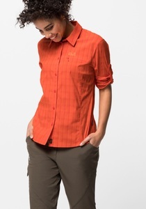 Jack Wolfskin, Jack Wolfskin Funktions-Bluse Frauen Centaura Flex Shirt Women S rot wild brier checks, 