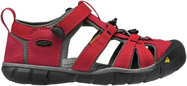 Keen, Keen Seacamp II CNX Kinder-Sandale rot, KEEN - Wanderschuhe, 29, Rot Bunt