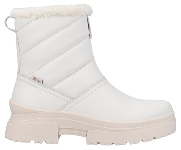 Rieker EVOLUTION, Rieker EVOLUTION Winterboots, mit Lammwollfutter, Rieker Evolution Damen Boot Creme