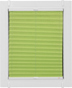 SUNLINES, sunlines Plissee »One Size Style Crush«, blickdicht, ohne Bohren, verspannt, Zubehörfarbe weiss, zum Klemmen, sunlines Plissee »One Size Style Crush«, blickdicht, ohne Bohren, verspannt, Zubehörfarbe weiss, zum Klemmen