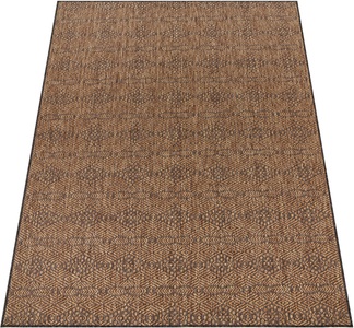 Paco Home Teppich »Illusion 329«, rechteckig, Flachgewebe, modernes Rauten Design, In- und Outdoor geeignet