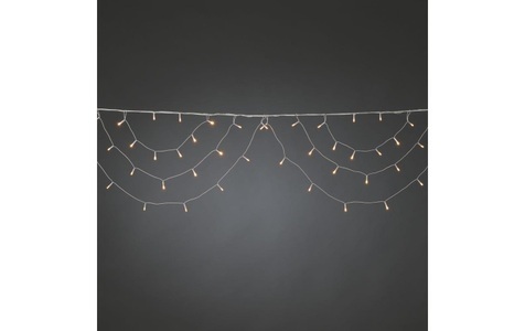 Konstsmide, Konstsmide 2778-802 Lichternetz Außen netzbetrieben Anzahl Leuchtmittel 184 LED Beleuchtete Länge: 5.6 m, KONSTSMIDE LED-Lichtervorhang »Bogen 184 LED 45082 m Outdoor«, 184 St.-flammig