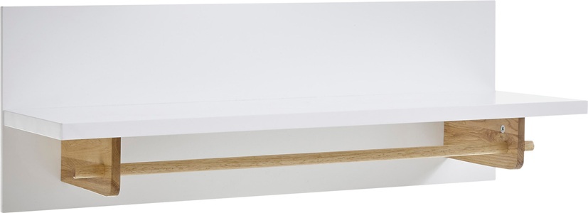 Mca furniture, Mca Furniture - Wand-Garderobe - Weiss und Beige, MCA furniture Garderobenpaneel »Cervo«, (1 St.), Breite ca. 97 cm