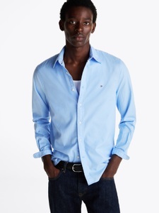 Tommy Hilfiger, Tommy Hilfiger Businesshemd »FLEX BRUSHED SOLID RF SHIRT«, Tommy Hilfiger Businesshemd »FLEX BRUSHED SOLID RF SHIRT«