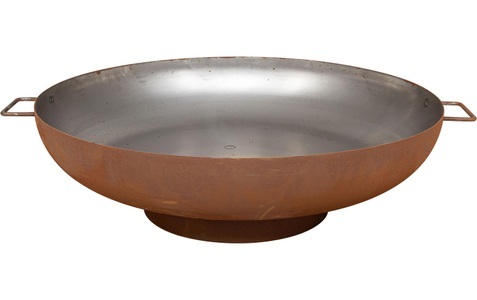 Nouvel, NOUVEL Feuerschale Elegante Ø 85 cm gerostet, Nouvel Feuerschale Elegante Gerosteter Stahl | ? 85 cm
