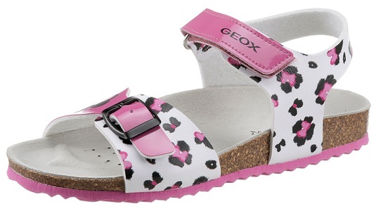 GEOX, Geox Sandale »J ADRIEL GIRL«, mit zusätzlichem Klettverschluss, 