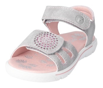 Ricosta, Ricosta Sandale »Sarah WMS: normal«, mit Glitzersteinchen besetzt, 