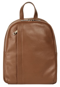 SAMANTHA LOOK, Samantha Look Cityrucksack, echt Leder, Made in Italy, Samantha Look Cityrucksack, echt Leder, Made in Italy