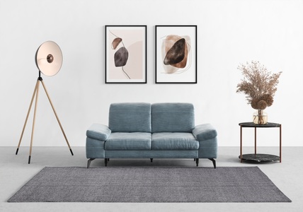 SIT&MORE, sit&more 2-Sitzer »Cabana«, Breite 191 cm, wahlweise mit Sitztiefen- und Kopfteilfunktion, sit&more 2-Sitzer »Cabana«, Breite 191 cm, wahlweise mit Sitztiefen- und Kopfteilfunktion