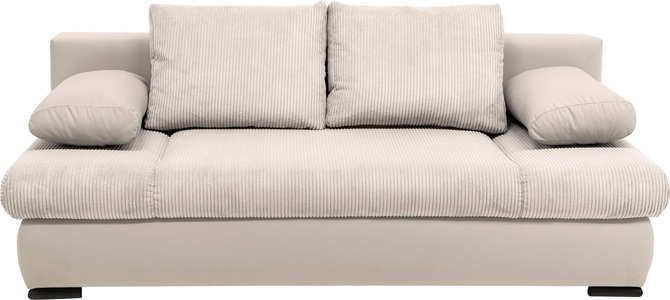 COLLECTION AB, COLLECTION AB Schlafsofa »30 Jahre Jubiläums-Modell Chicago«, mit Bettfunktion und Bettkasten, im Cord-Samt Mix, COLLECTION AB Schlafsofa »Chicago«, mit Bettfunktion und Bettkasten, im Cord-Samt Mix