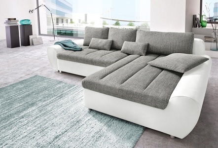 SIT&MORE, sit&more Ecksofa »Bandos«, sit&more Ecksofa »Top Bandos L-Form«, in 2 unterschiedlichen Grössen, wahlweise mit Bettfunktion