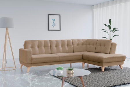 SIT&MORE, sit&more Ecksofa, wahlweise mit Kippfunktion und Bettkasten, sit&more Ecksofa »Lavida L-Form«, wahlweise mit Kippfunktion und Bettkasten