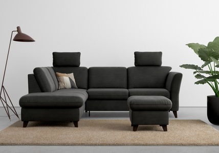 Home affaire Ecksofa »Trelleborg«, wahlweise mit Bettfunktion und Bettkasten, inkl. Federkern-Polsterung