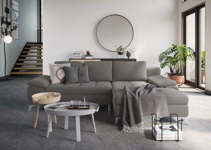 sit&more Ecksofa, mit Recamiere, wahlweise mit Bettfunktion und Bettkasten