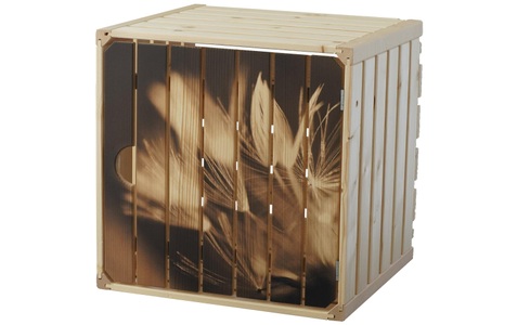 HOLZ ZOLLHAUS, Holz Zollhaus Holzkiste »Pusteblum«, Holz Zollhaus Holzkiste »Pusteblum«