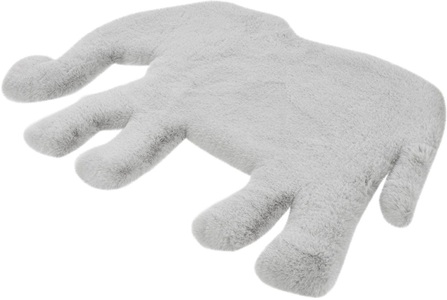 calo-deluxe, calo-deluxe Kinderteppich »Kids-505«, Motivform, 36 mm Höhe, Kunstfell, Motiv Elefant, 
