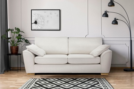 DELAVITA, DELAVITA 3-Sitzer »Savoy«, gemütliches Sofa mit vielen Kissen, in 2 Bezugsqualitäten, Home affaire 3-Sitzer »Savoy«, gemütliches Sofa mit vielen Kissen, in 2 Bezugsqualitäten