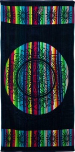Stuco, stuco Strandtuch »Ornament«, (1 St.), stuco Strandtuch »Ornament«, (1 St., Strandtuch 90 x 165 cm)